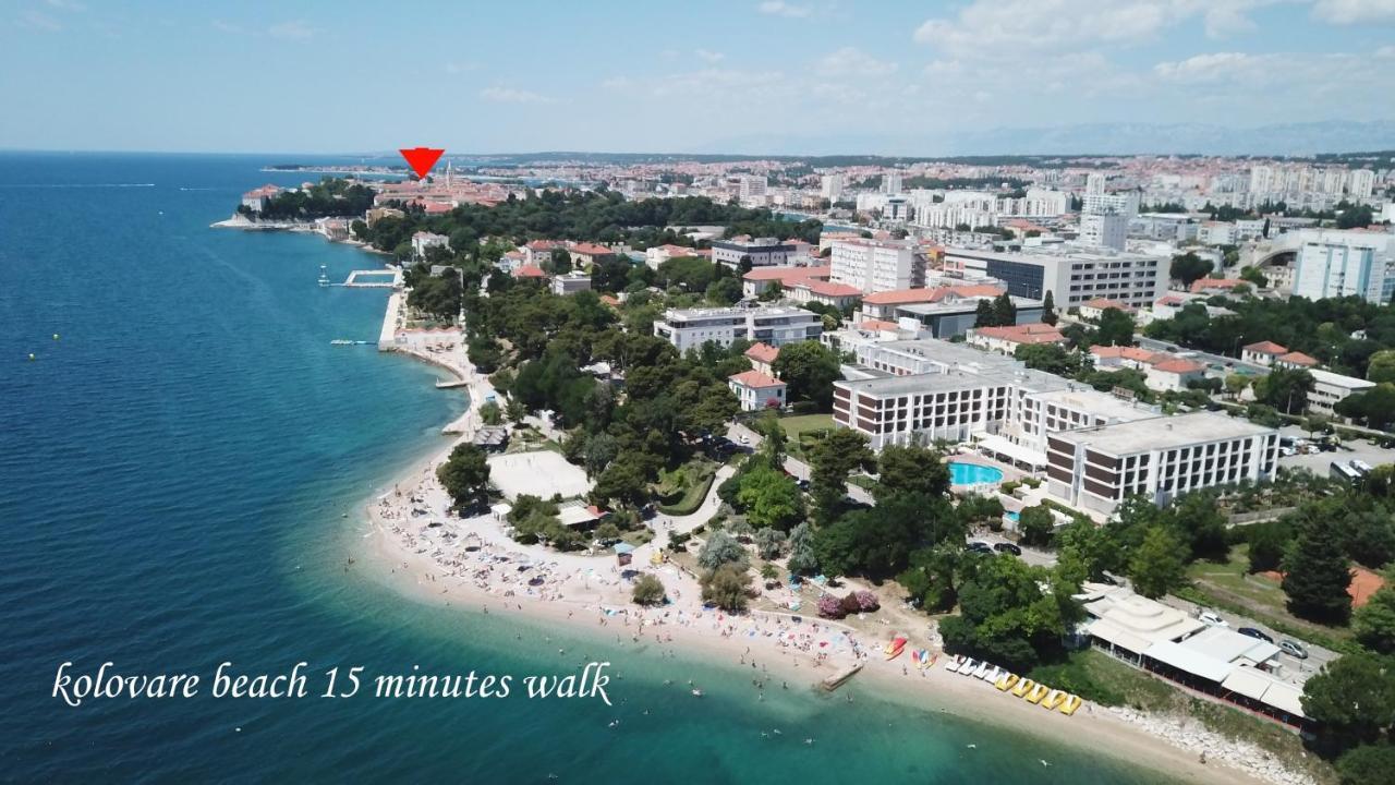 Apartman Junona - Poluotok Na Dlanu Zara Esterno foto